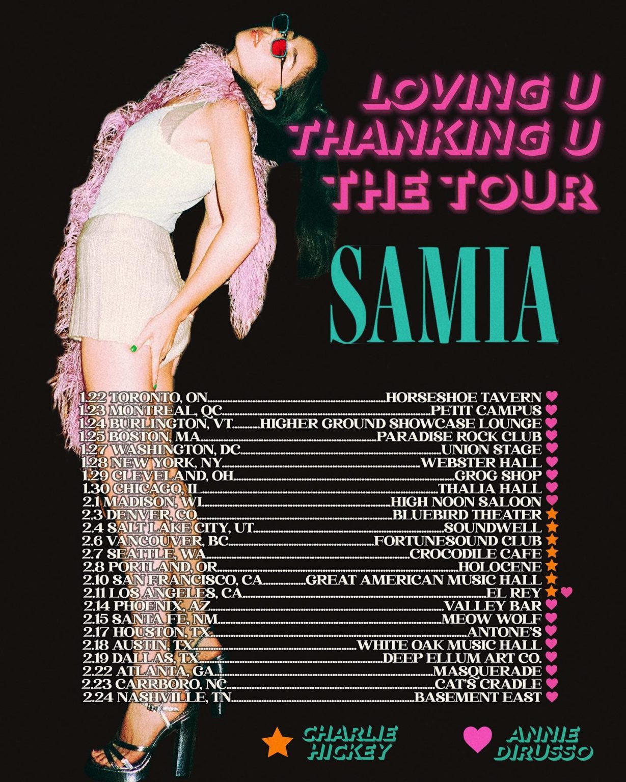 Samia Announces Her 2022 Headline Tour Foundations Music